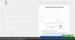Desktop Screenshot of btcturk.com